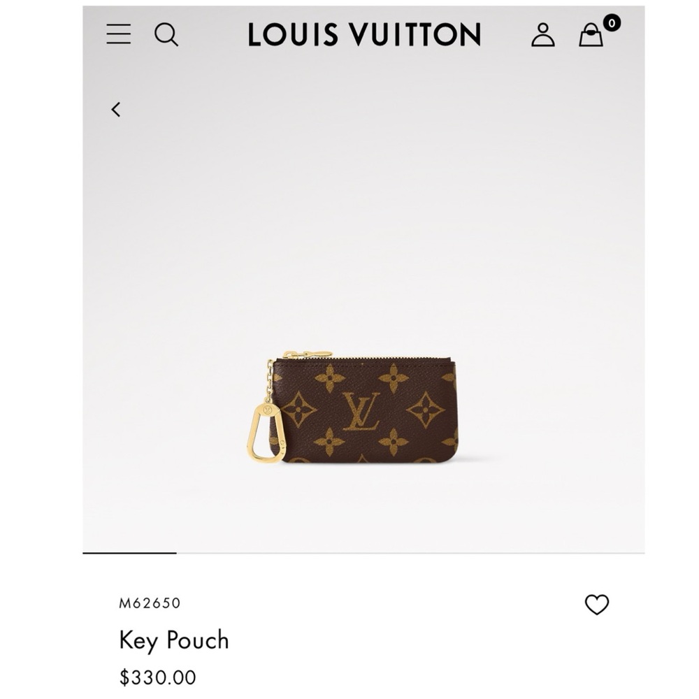 • Louis Vuitton Monogram Key Cles •